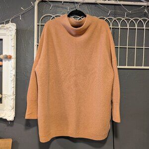 Size XL. Free People Orangey Brown Ottoman Sweater
